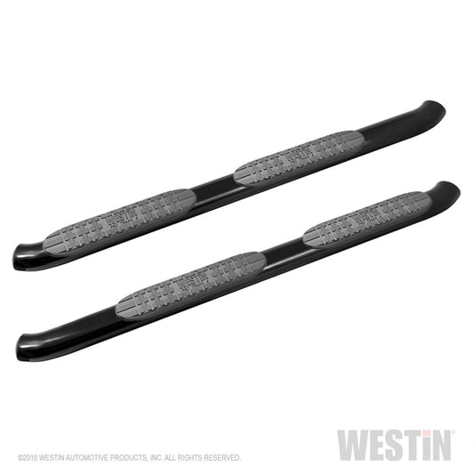 Westin 18-20 Jeep Wrangler JL Unlimited 4DR PRO TRAXX 4 Oval Nerf Step Bars - Textured Black