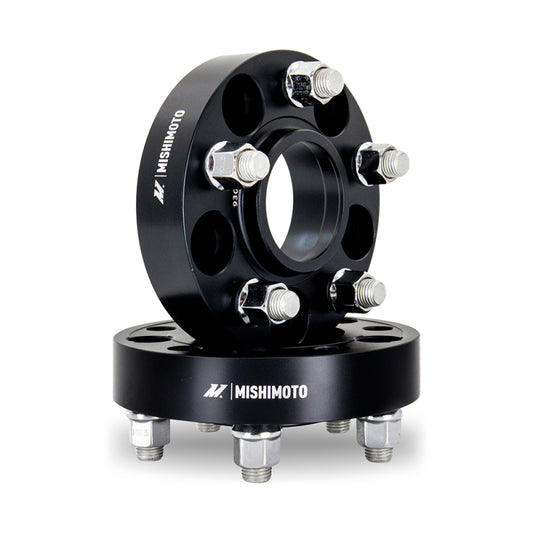 Mishimoto Wheel Spacers - 5x114.3 - 67.1 - 35 - M12 - Black