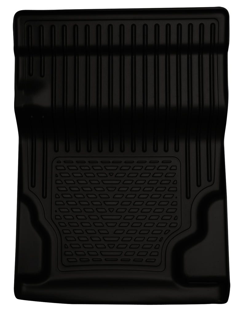 Husky Liners 10-13 GM Escalade/Tahoe/Yukon WeatherBeater Black Walkway Floor Liner (2nd Row Bucket)