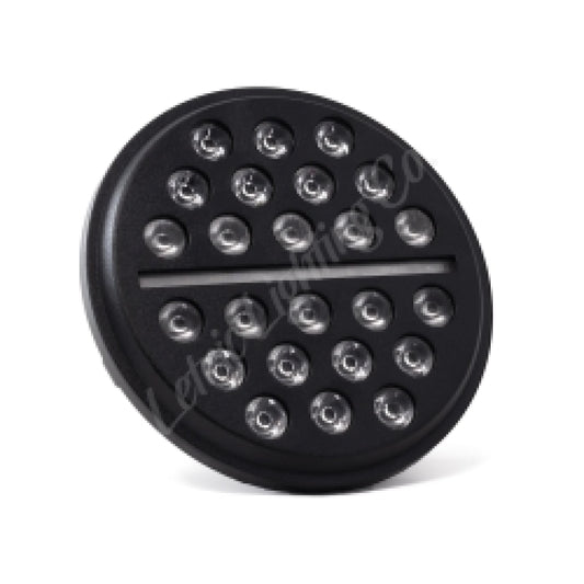 Letric Lighting 7? LED Black Buck-Shot Style multi-mini Headlight