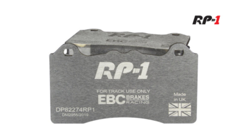 EBC 16-19 Cadillac ATS-V 3.6TT RP-1 Race Front Brake Pads