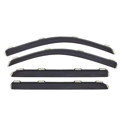 AVS 03-08 Honda Pilot Ventvisor In-Channel Front & Rear Window Deflectors 4pc - Smoke