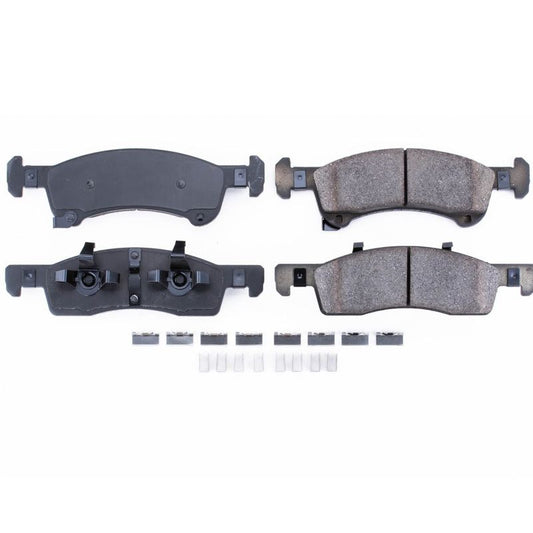Power Stop 03-06 Ford Expedition Front Z17 Evolution Ceramic Brake Pads w/Hardware