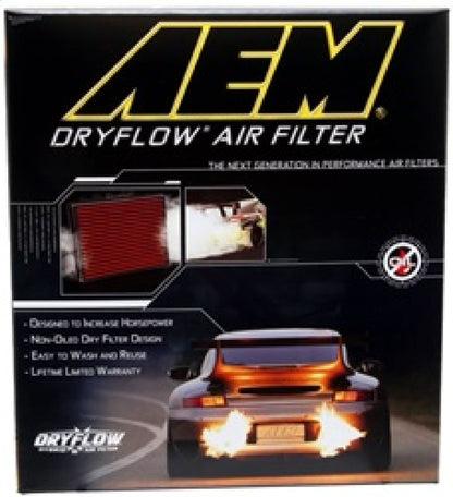 AEM 2015 Ford Mustang 2.3L/3.7L/5.0L Dryflow Air Filter