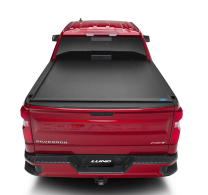 Lund 99-07 Chevy Silverado 1500 (6.5ft. Bed) Genesis Roll Up Tonneau Cover - Black