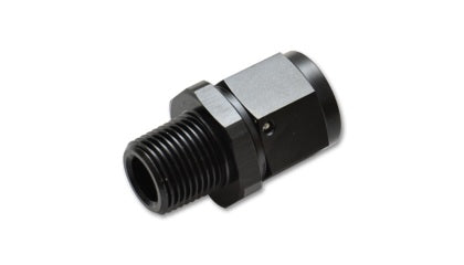 Vibrant -8AN to 1/4in NPT Female Swivel Straight Adapter Fitting