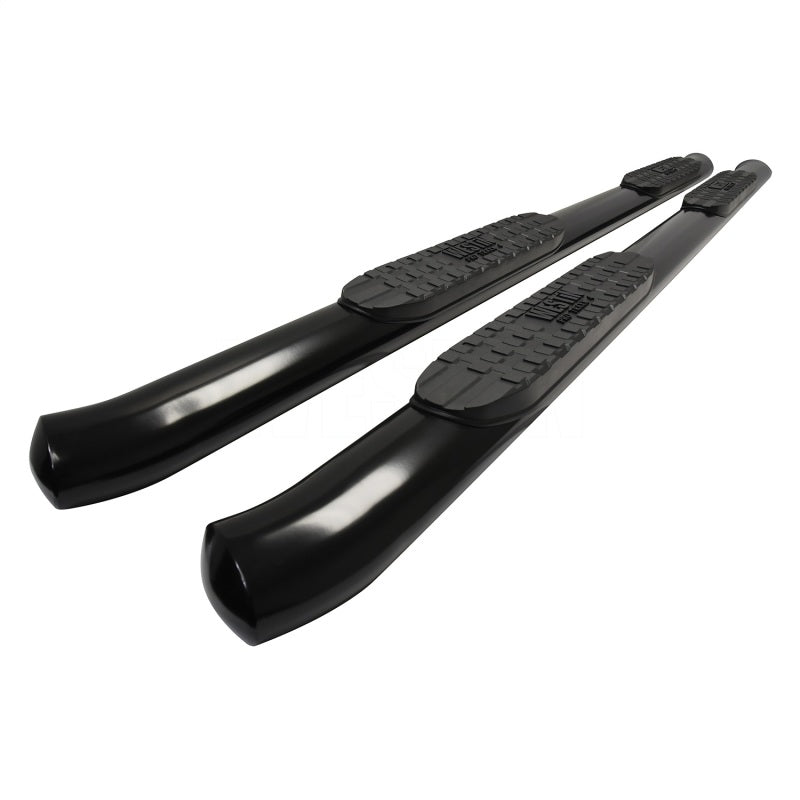 Westin 2022 Toyota Tundra CrewMax PRO TRAXX 4 Oval Nerf Step Bars - Black