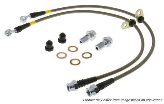 StopTech 90-96 Nissan 300ZX Stainless Steel BBK Front Brake Lines