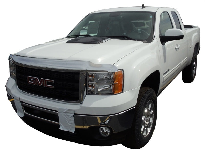 AVS 11-14 GMC Sierra 2500 High Profile Hood Shield - Chrome