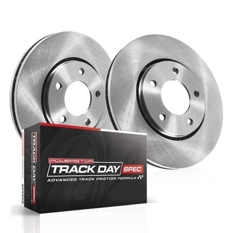 Power Stop 04-10 BMW X3 Rear Track Day SPEC Brake Kit