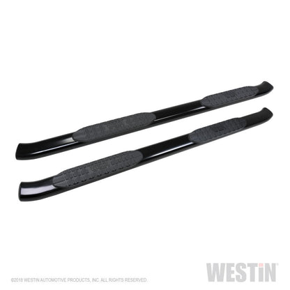 Westin 2019 Chevrolet Silverado/Sierra 1500 Crew Cab Non LD PRO TRAXX 5 Oval Nerf Step Bars - Black