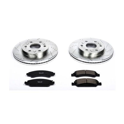 Power Stop 08-19 Cadillac Escalade Front Z23 Evolution Sport Brake Kit