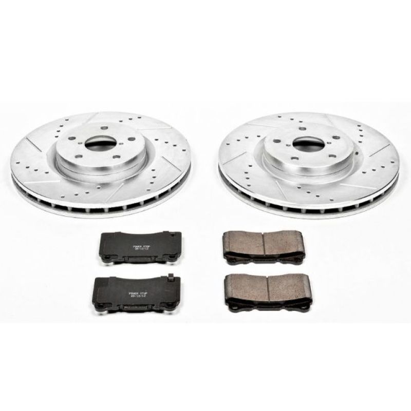 Power Stop 05-14 Subaru Impreza Front Z23 Evolution Sport Brake Kit