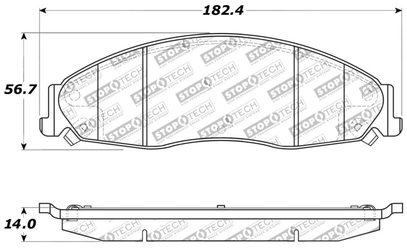 StopTech Performance Brake Pads