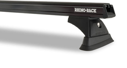 Rhino-Rack 10-21 Lexus GX 460 4 Door SUV Front/Middle Heavy Duty RCH 2 Bar Roof Rack - Black