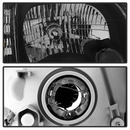 xTune Toyota Tundra Double Cab 05-06 OEM Style Headlights & Corner Lights Black HD-JH-TTUN05-AM-BK