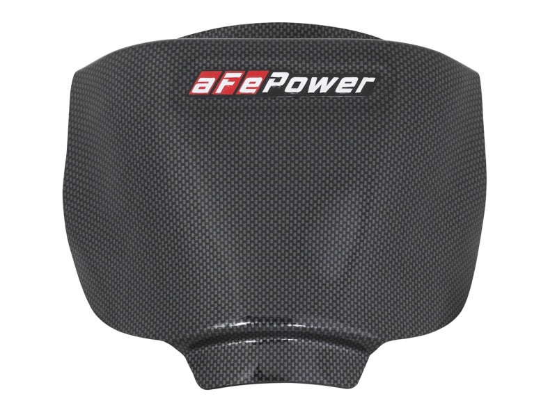 aFe MagnumFORCE Intake Rain Shield 15-16 Dodge Challenger SRT Hellcat 6.2L V8 (sc) - Carbon Finish