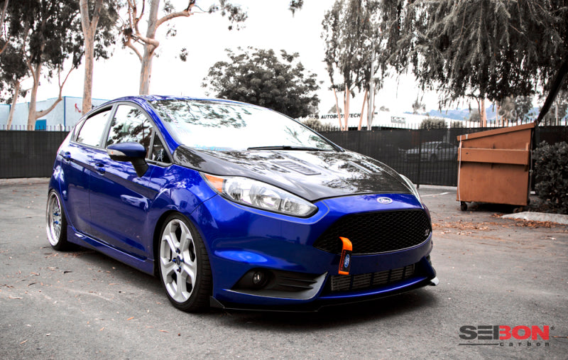 Seibon 14+ Ford Fiesta RS Style Carbon Fiber Hood