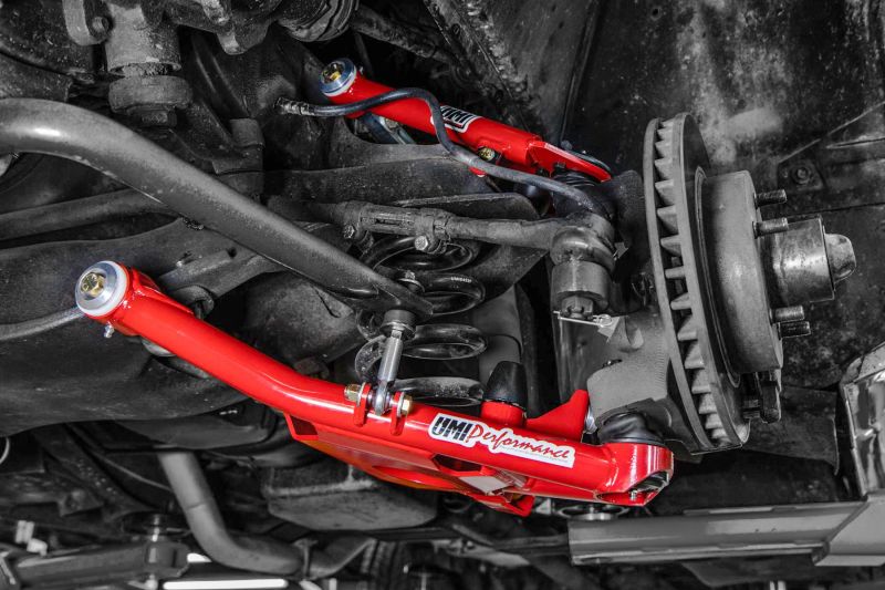 UMI Performance 73-87 GM C10 Street Performance A-Arm Kit - Red