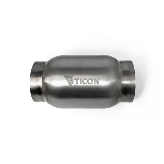 Ticon Industries 3in Titanium Bullet Resonator 4in Body x 12in OAL