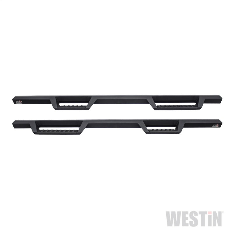 Westin/HDX 16-18 Nissan Titan XD Crew / 17-18 Titan Crew Cab Drop Nerf Step Bars - Textured Black