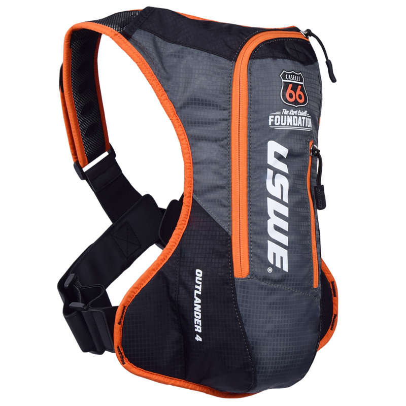 USWE Outlander KC66 Limited Edition Hydration Pack 4L - Black/Grey/Orange