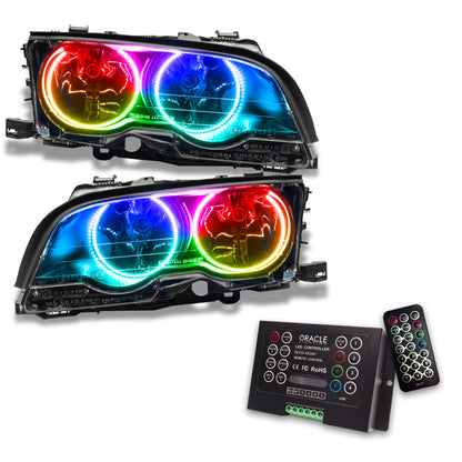 Oracle 99-01 BMW 3 Series Coupe HL - (Halogen) - ColorSHIFT w/ 2.0 Controller