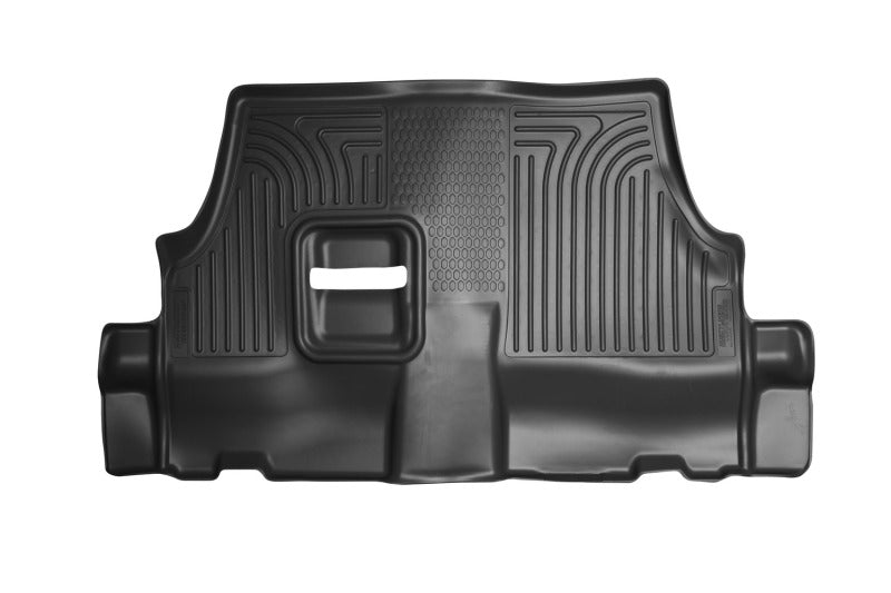 Husky Liners 11-22 Dodge Durango WeatherBeater 2nd Row Bench w/3rd Row Seat Black Floor Liners