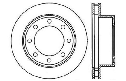 StopTech Drilled Sport Brake Rotor