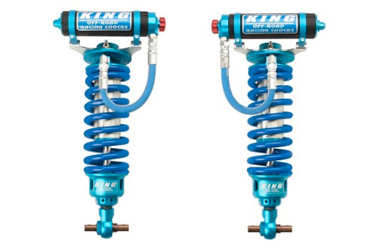 King Shocks 07-18 Chevrolet Avalanche Front Stg 3 Race Kit 3.0 Dia Remote Res Coilover w/Adj (Pair)