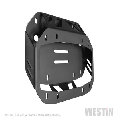 Westin 18-19 Jeep Wrangler JL WJ2 Spare Tire Relocator - Textured Black