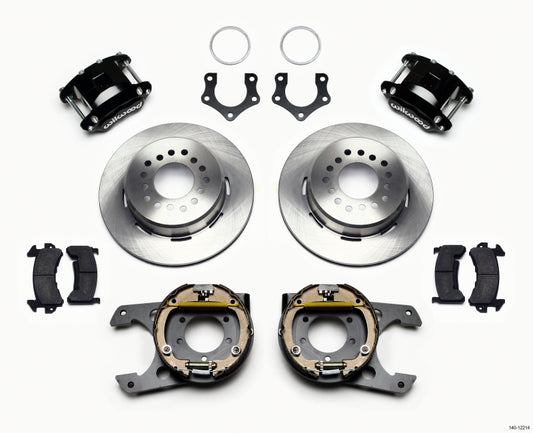 Wilwood D154 P/S Park Brake Kit Mopar/Dana 2.36in Off w/Snap Ring Brng