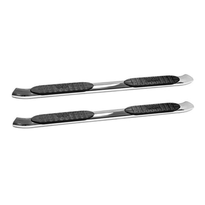 Westin 2014-2018 Chevy Silverado 1500 Crew Cab PRO TRAXX 5 Oval Nerf Step Bars - SS