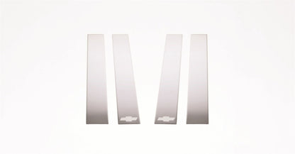 Putco 14-14 Chevrolet Silverado HD - (Crew Cab) - 4pcs Stainless Steel Pillar Posts Classic