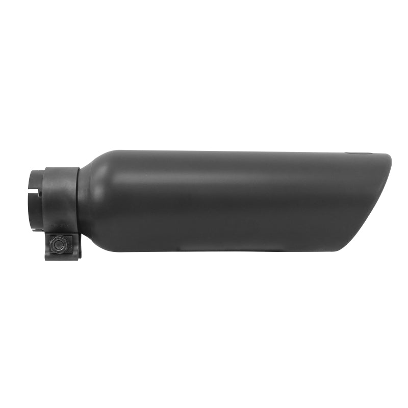 Go Rhino Exhaust Tip - Black - ID 2 1/4in x L 14in x OD 4in