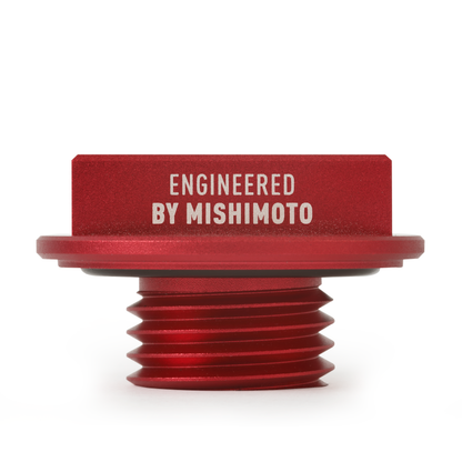 Mishimoto 87-01 Ford Mustang Hoonigan Oil Filler Cap - Red