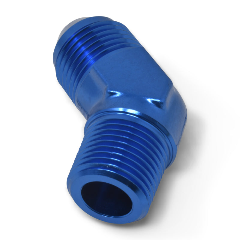 Russell Performance -12 AN to 3/4in NPT 45 Degree Flare to Pipe Adapter