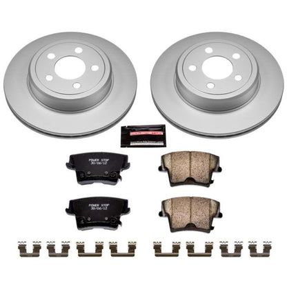 Power Stop 05-19 Chrysler 300 Rear Z17 Evolution Geomet Coated Brake Kit