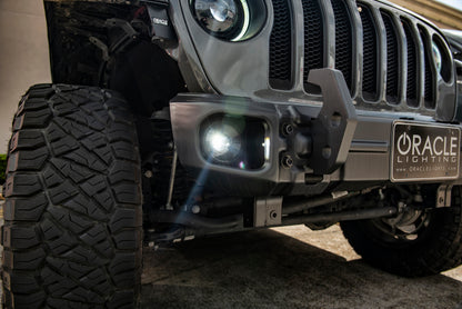 Oracle Jeep Wrangler JK/JL/JT High Performance W LED Fog Lights - ColorSHIFT - Dynamic SEE WARRANTY