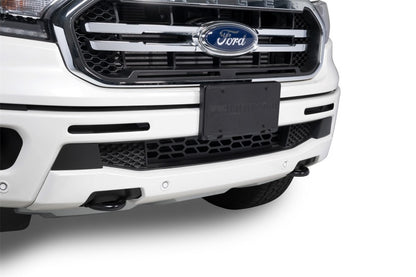 Putco 19-20 Ford Ranger w/o Adaptive Cruise - Hex Shield - Black Powder Coated Bumper Grille Inserts