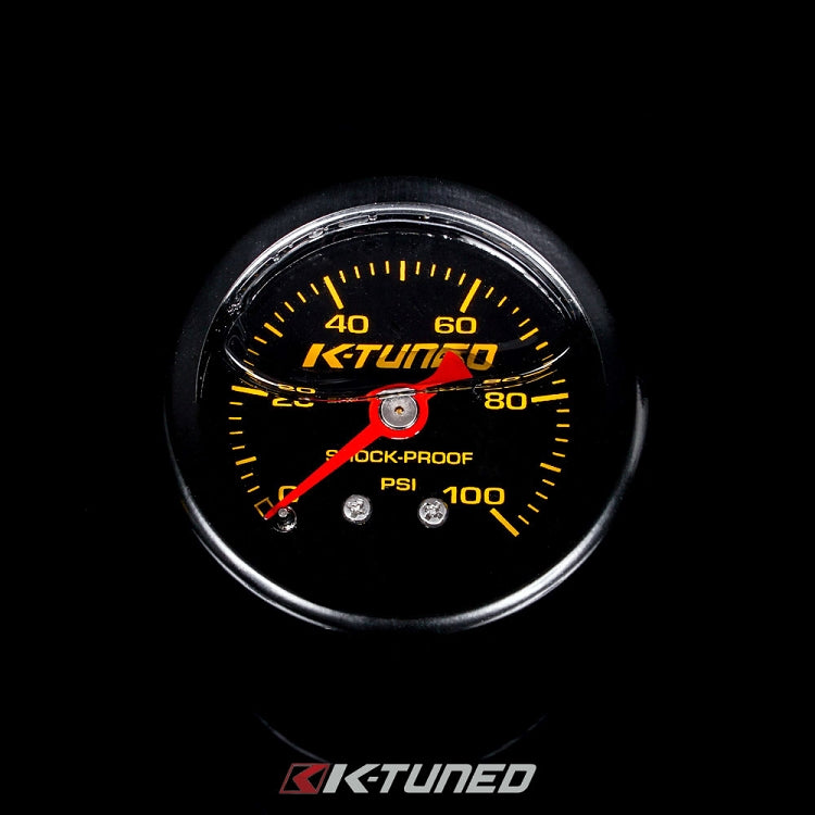 K-Tuned - Fuel Pressure Gauge (0-100 psi)