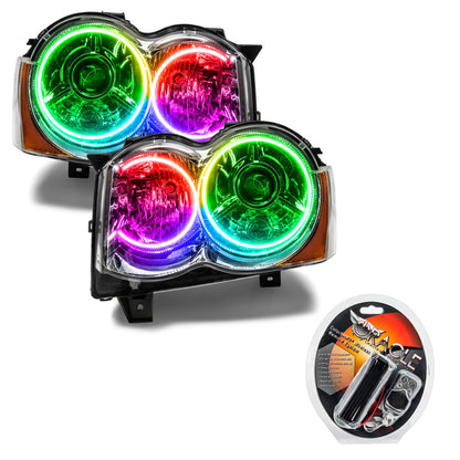 Oracle 08-10 Jeep Grand Cherokee SMD HL - HID - ColorSHIFT SEE WARRANTY