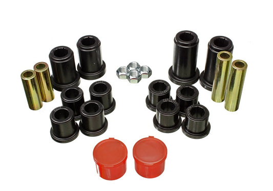 Energy Suspension 07-13 Chevrolet Silverado 1500 4WD Front Control Arm Bushing Set - Black