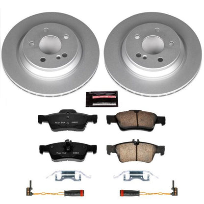 Power Stop 03-06 Mercedes-Benz S500 Rear Z23 Evolution Sport Coated Brake Kit