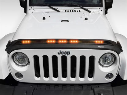 Rugged Ridge 07-18 Jeep Wrangler JK/JKU Lightshield Hood Guard