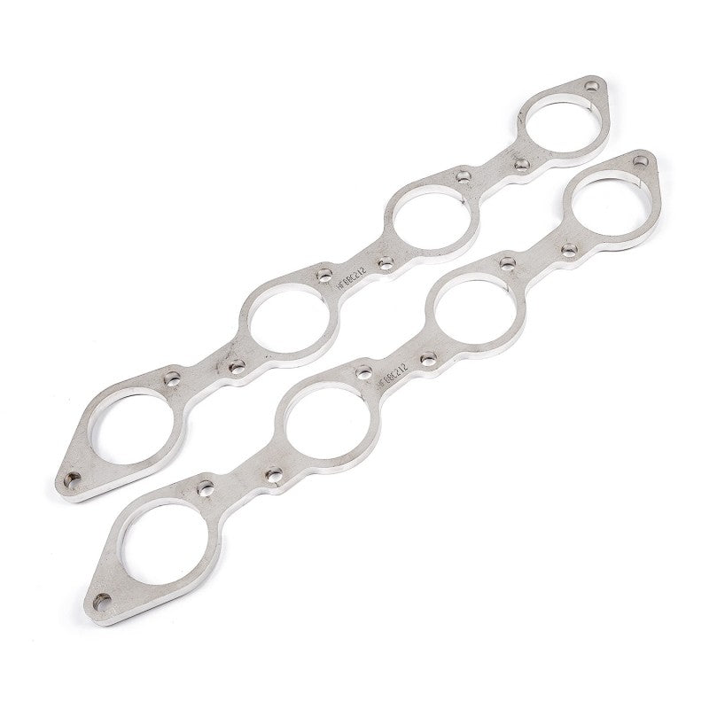 Stainless Works Big Block Chevy Round Port Header 304SS Exhaust Flanges 2-1/8in Primaries