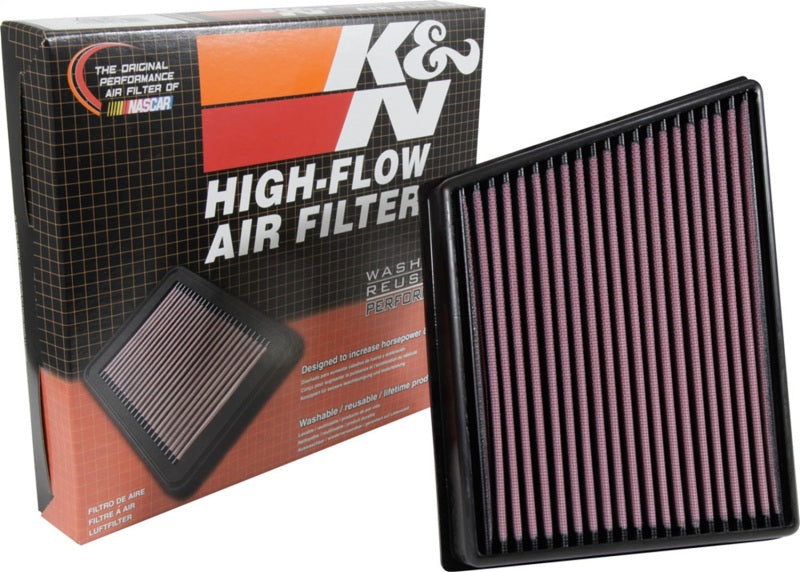 K&N 2015 Jaguar F-Pace V6-3.0L F/I Left Side Replacement Drop In Air Filter