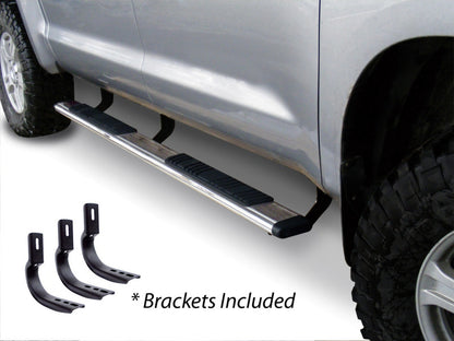 Go Rhino 20-20 Jeep Gladiator JT 5in OE Xtreme Low Profile Complete Kit w/Sidesteps + Brkts