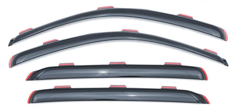 Lund 01-12 Ford Escape Ventvisor Elite Window Deflectors - Smoke (4 Pc.)