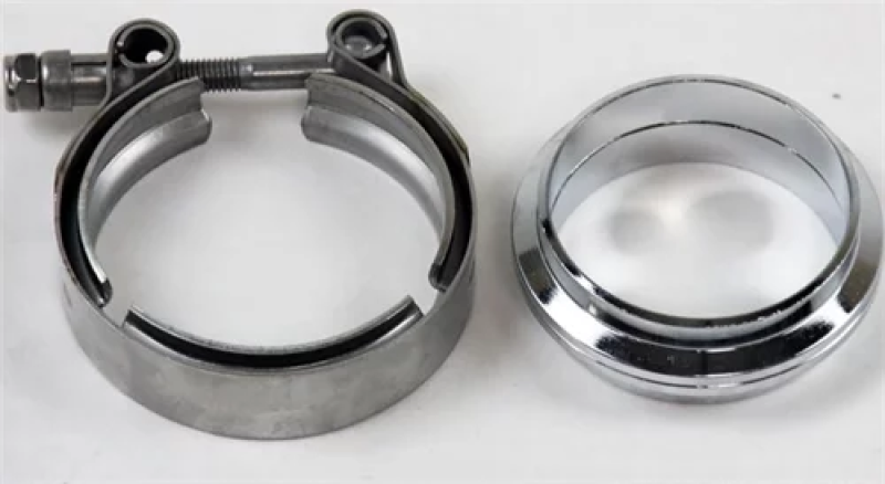 Granatelli 2.0in Flat Flanges w/V-Band Clamp